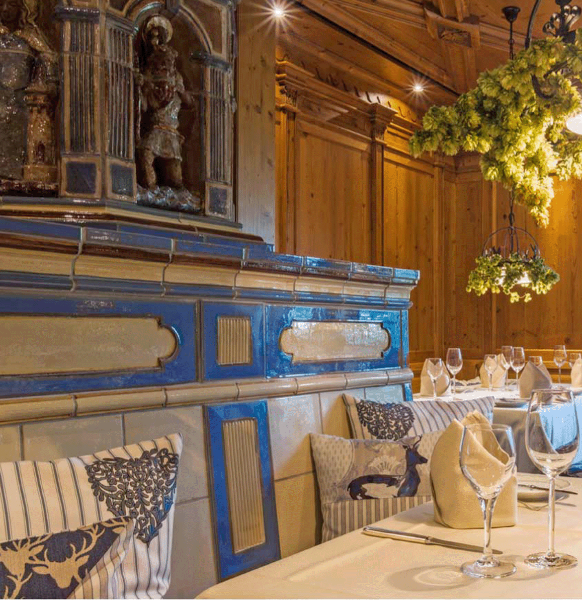 Kachelofen Hirschstube - Hotel Trescher Titisee